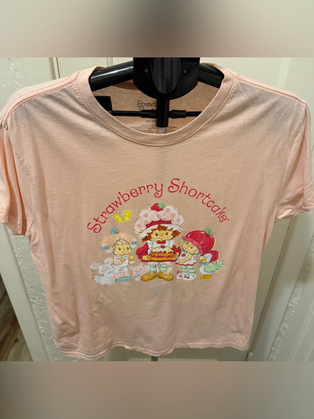 Pink strawberry shortcake Graphic Tee